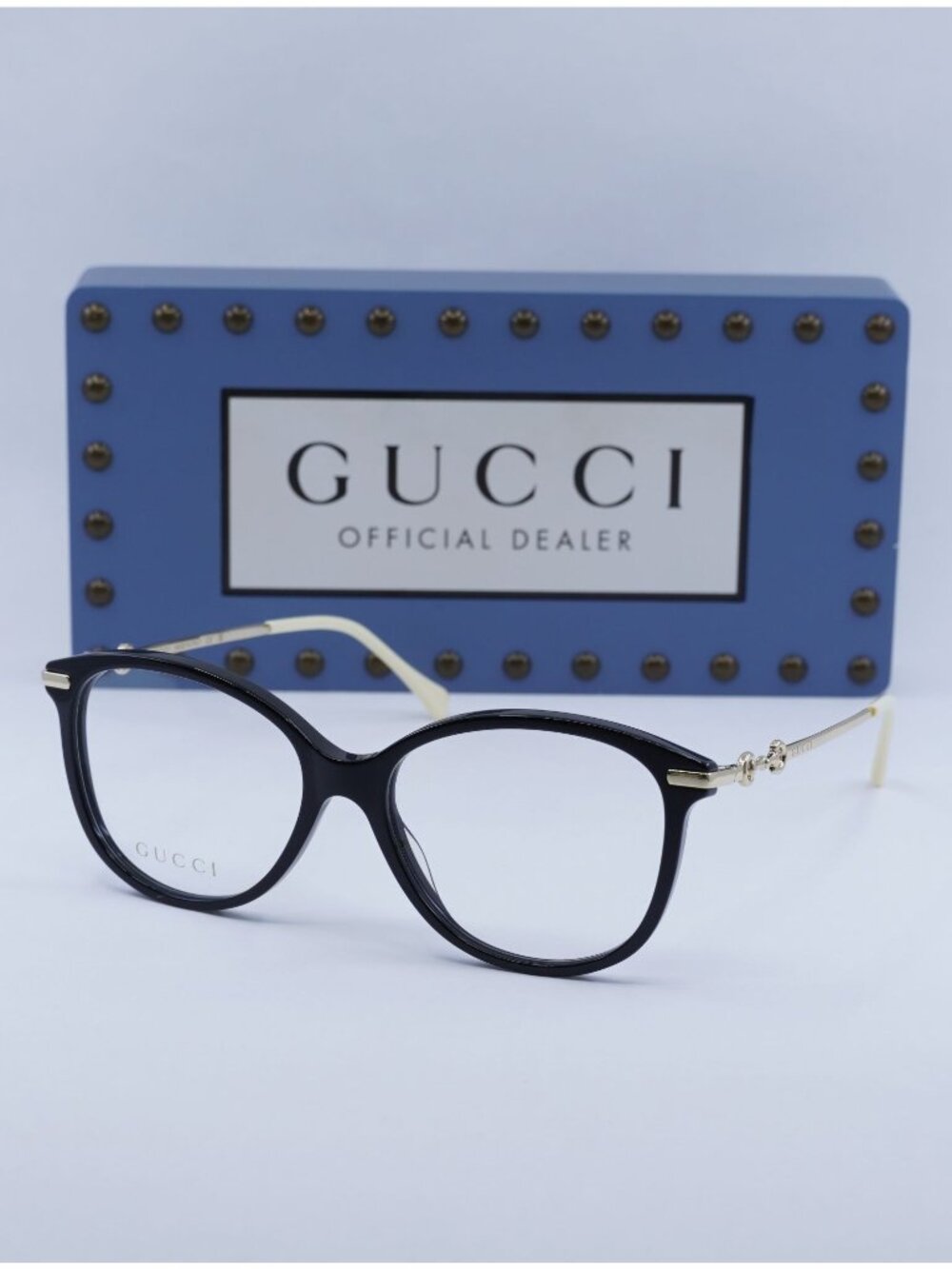 Gucci GG0967O 001 Cat Eye Eyeglasses - Black 53mm